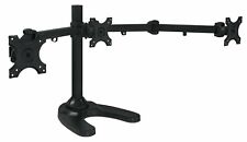 Mount-It Triple Monitor Stand | 3 Monitor Stand Mount | Fits 19