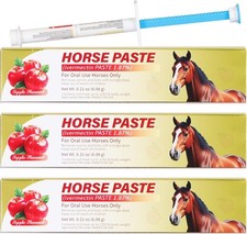 Paste 1.87% – Apple Flavored – 6.08g Tube – for Horses Up to 1250 lb - 3 Pack picture