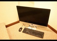 Apple iMac Series All-in-One Desktop Computer in Silver Color picture