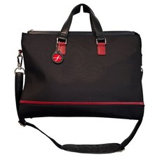 Foray Canvas Messenger Shoulder Soft Business Briefcase Internal Pockets 15.5x12 picture