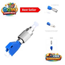 FC Male to LC Female High-Speed Optical Fiber Connector Adapter for Superior ... picture