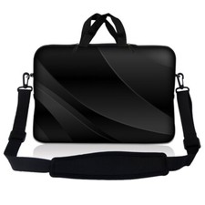 10 Inch Tablet Laptop Sleeve Bag Carry Case iPad Pouch w/ Shoulder Strap Black picture
