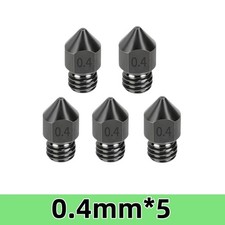 CREALITY 5PCS MK8 Hardened Steel Nozzle For Ender 3 Ender-3 S1 /CR-10 Series picture