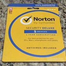 Norton Security Deluxe 5 Device  21353844 Antivirus picture