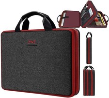 Durable Slim Expandable Sleeve Case for 15.6 Inch Laptops, Upgraded Recycled Des picture