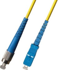 5M Singlemode Simplex Fiber Optic Cable 9/125 FC SC Patch Cable Patch Cord picture