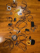 Lot Of 26 Assorted Cords Cables New And Used picture