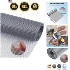 Filter Screen Sheets Stainless Steel Air Vent Mesh Cover Wire Mesh Roll 30x12... picture