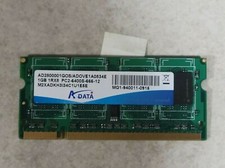 GENUINE ADATA LAPTOP MEMORY RAM STICK 1GB 1RX8 AD2800001GOS/ADOVE1A0834E picture