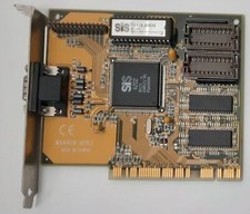 MSI MS-4409 PCI Graphics Card (SiS 6202, 1MB, Retro, 1996) picture