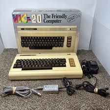 Commodore Vic-20 Computer - w/ PET Keys - Works Great RARE POWER SUPPLY picture