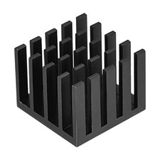 Electronic Radiators Aluminium Heatsink 20x20x16mm for CPU Black Pack of 10 picture
