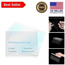 Versatile 6PCS 260x200mm FEP Release Film for Any 3D Printer - Durable & Smooth picture