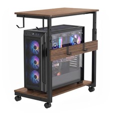 PC Stand Computer Tower Mobile Rolling Holder Cart 23.2