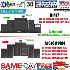 A1494 A1618 /A1417 Battery For Apple MacBook 15