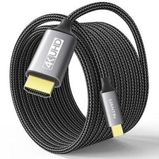 Uantin USB C to Hdmi Cable 10ft | 4k High-speed USB 3.1 Type-c to Hdmi 2.0 Co... picture