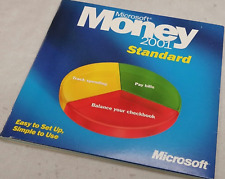 Vintage Microsoft Money 2001 Standard Disc Set P/N: X05-68885 picture
