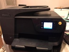 HP OfficeJet Pro 8710 Wireless Color All-in-One Printer Scan Copy Fax TESTED picture