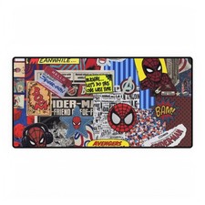 Spider-Man Into The Spider Verse Collage Mouse Pad Desk Mats Marvel Comics picture