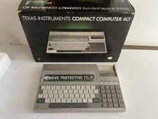 VINTAGE TEXAS INSTRUMENTS TI COMPACT COMPUTER 40 1983 W/Box Great Cond Works picture
