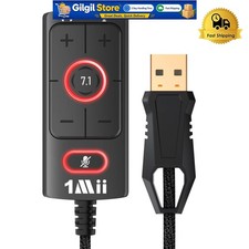 Versatile USB Sound Card - 7.1 Surround Sound for Desktops, Laptops & Consoles picture