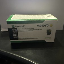 Lexmark 71B10Y0 2,300 Page-Yield (Yellow) Unopened Box Sealed Genuine picture