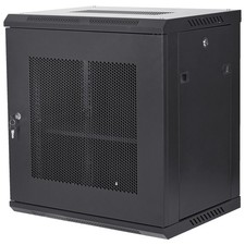 Uimoso12U Wall Mount Network Server Rack Cabinet Enclosure 15.5'' Deep Door Lock picture
