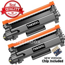 2pack TN830XL Toner Cartridges For Bro DCP-L2647DW HL-L2400D HL-L2405W TN830 picture