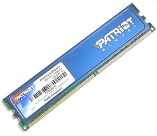 Patriot Memory PC2-6400 (800MHz) - DDR2 Memory RAM - 2GB(2X1Gb) - 184 PIN  picture