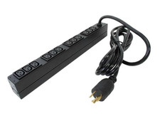NEW APC AP9566 Basic Rack PDU NEMA L6-20P input and C13 Outlets 208V picture