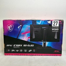 MSI MPG 271QRX QD-OLED, 27 OLED Gaming Monitor, 2560 x 1440 (QHD), OLED 0.03ms picture