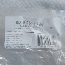 RAM Mounts RAM-B-224-1-366U Twist-Lock Suction Cup Base 1/4