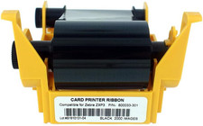 800033-301 Black Monochrome Ribbon for Zebra ZXP3 Card Printers, 2000 Images picture