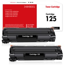 2pk 125 Toner Cartridge for Canon ImageClass LBP6000 LBP6030w MF3010 Printer picture