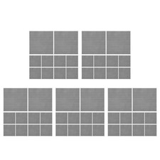 Reusable Black Plastic Dust Covers for Gaming Console Fan Mesh Filters picture
