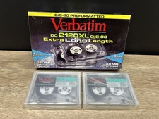 Verbatim DC 2120XL QIC-80 Extra Long Length 2 Minicartridges New picture