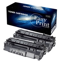 2PK Black Q7553A Toner Cartridges replace for HP 53A LaserJet M2727 P2014 Series picture