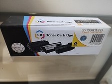 LD 6125 Yellow High Capacity Toner Ink Printer Xerox Phaser 6125 106R01333 picture