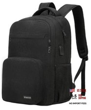 Black Backpack for School, college Backpack for Teens,Students, with 17.3 inch picture