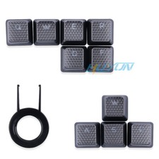 10Pcs Keycaps for Corsair K100 K70PRO Mechanical Keyboard Texture KeyCaps  picture
