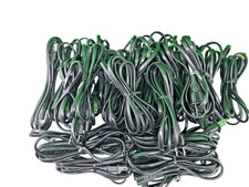 Lot 100 US 2 Prong Pin 6ft AC Power Cord Cable Charge for PC Laptop Dell IBM HP picture