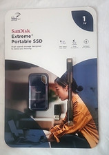 SanDisk Extreme Portable SSD 1TB USB 3.2 Gen 2 Type-C IP65 Encrypted Black picture