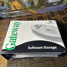Vintage Software And Storage Case Windows 98c, Printworks, World Atlas,home Med picture