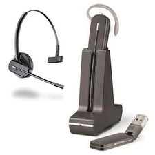 Plantronics Savi W440/A USB Wireless DECT 1.8 GHz PC Headset with D100/A Dongle picture