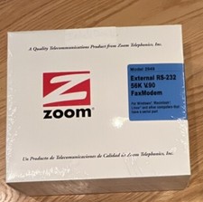 ZOOM/FAX MODEM MODEL 2949 56K  V.90 NEW  picture