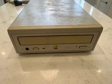 Vintage Apple CD 600e SCSI CD-ROM Drive for Early Macintosh w Cable UNTESTED picture