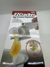 EZCracker Handheld Egg Cracker & Yolk Separator Kitchen Tool As Seen On TV EMSON picture
