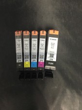 Authentic Canon PGI-270 Black & CLI-271 Color 5 Pack Ink Cartridges picture