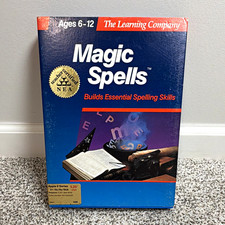The Learning Company Magic Spells Apple II/IIe/IIc/IIGS 5.25