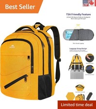 Stylish 50L Travel Backpack with Anti-Theft Design & Quick Access Pockets picture